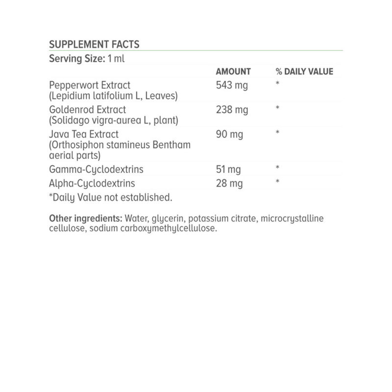 Nefroven Supplement Facts