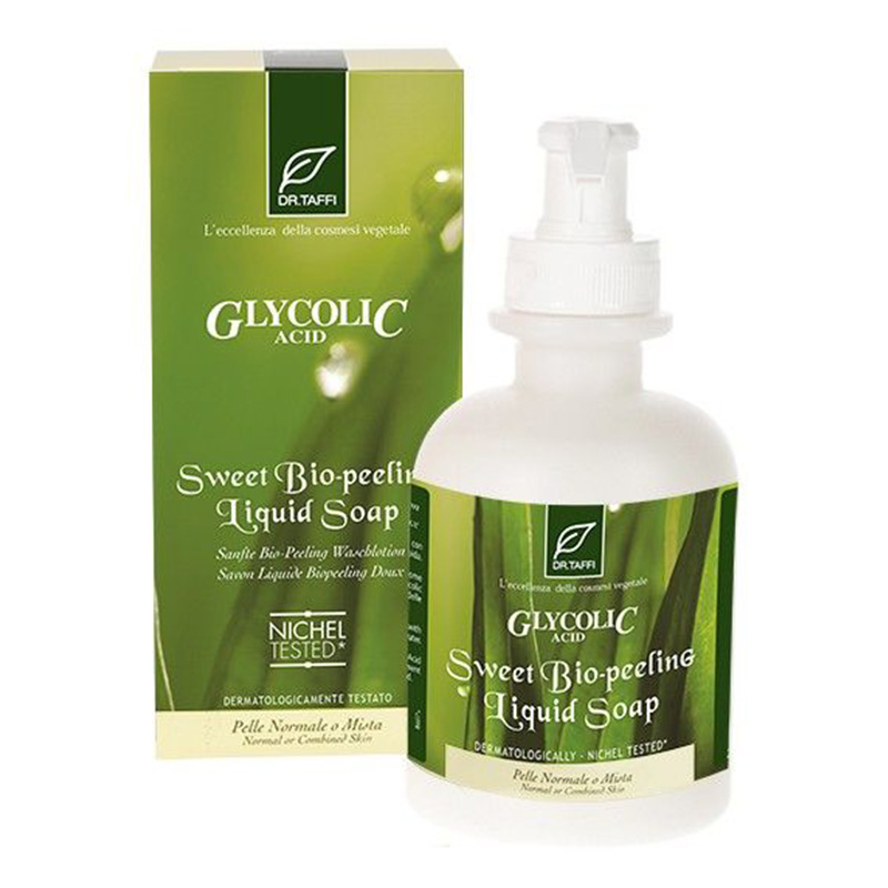 Dr.Taffi Υγρό Σαπούνι Καθαρισμού Προσώπου για Λεύκανση της Επιδερμίδας Organic Sweet Peeling Liquid Soap 250ml